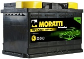 Фото аккумулятора АКБ MORATTI 6СТ-75